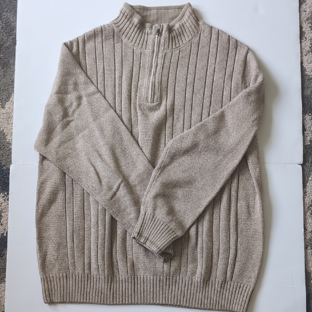 Dockers Men's Like New 1/4 Zip Sweater
